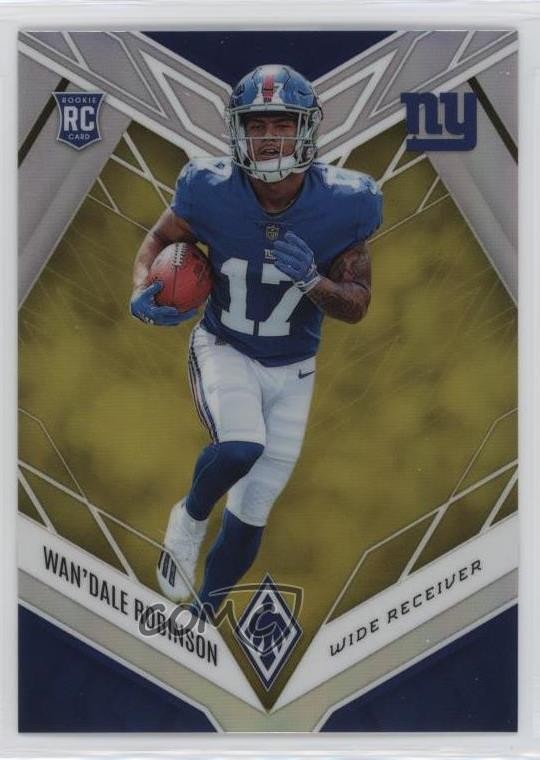 2022 Panini Phoenix Rookies Yellow /75 Wan'Dale Robinson #120 Rookie RC