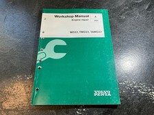 Volvo Penta MD22, TMD22, TAMD22 Marine Diesel Engines Workshop Manual