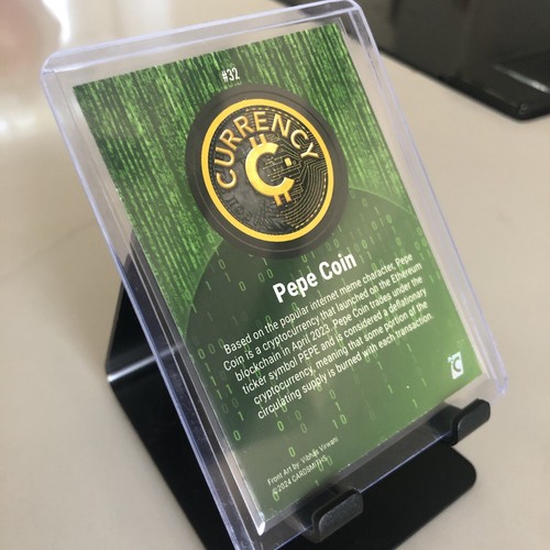 Pepe Coin #32 2024 Cardsmiths Currency SERIES 3 Base 🌶️🥵 - Picture 2 of 2