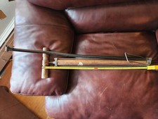 Vintage Goldenrod Golden Rod Bicycle Model T Hand Tire Air Pump Ball WORKS USA