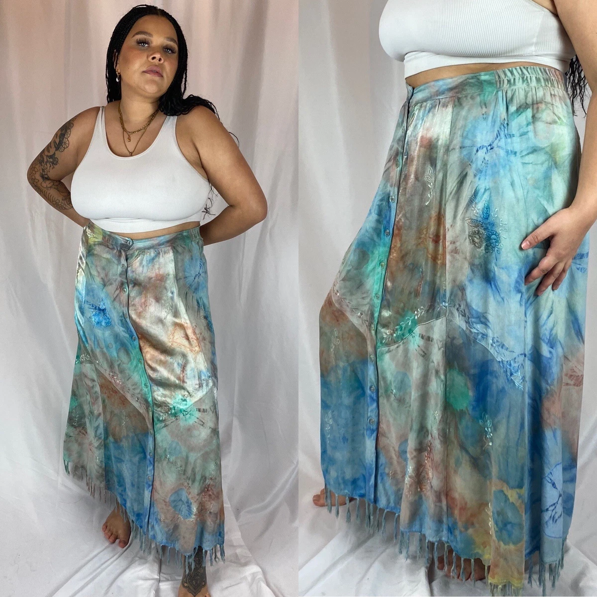 Tie dye skirt clearance diy