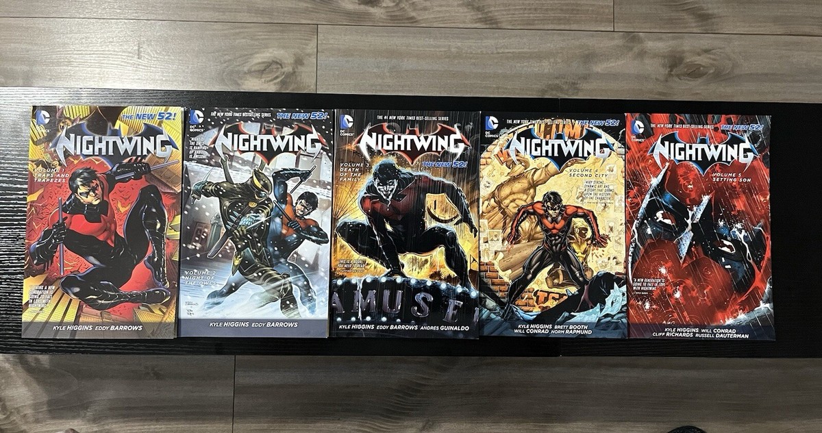 アメコミ・英語　NIGHTWING　全5巻セット　ナイトウィング アメコミ・英語 NIGHTWING 全5巻セット ナイトウィング