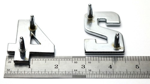 NUEVO ""442" Juego de Números Emblema Fender/Para 1969-73 Insignia Cutlass HECHO EN EE. UU. - Imagen 7 de 10