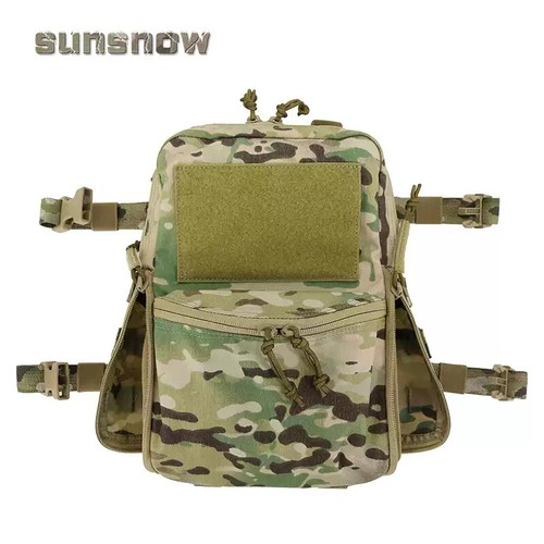 Tactical Minimap Vest with Water Bag Bag Backplane Bag - Picture 9 of 11
