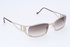 NEW CAVIAR M 2257 C. 21 GOLD BROWN GRADIENT AUTHENTIC FRAMES SUNGLASSES 56-20