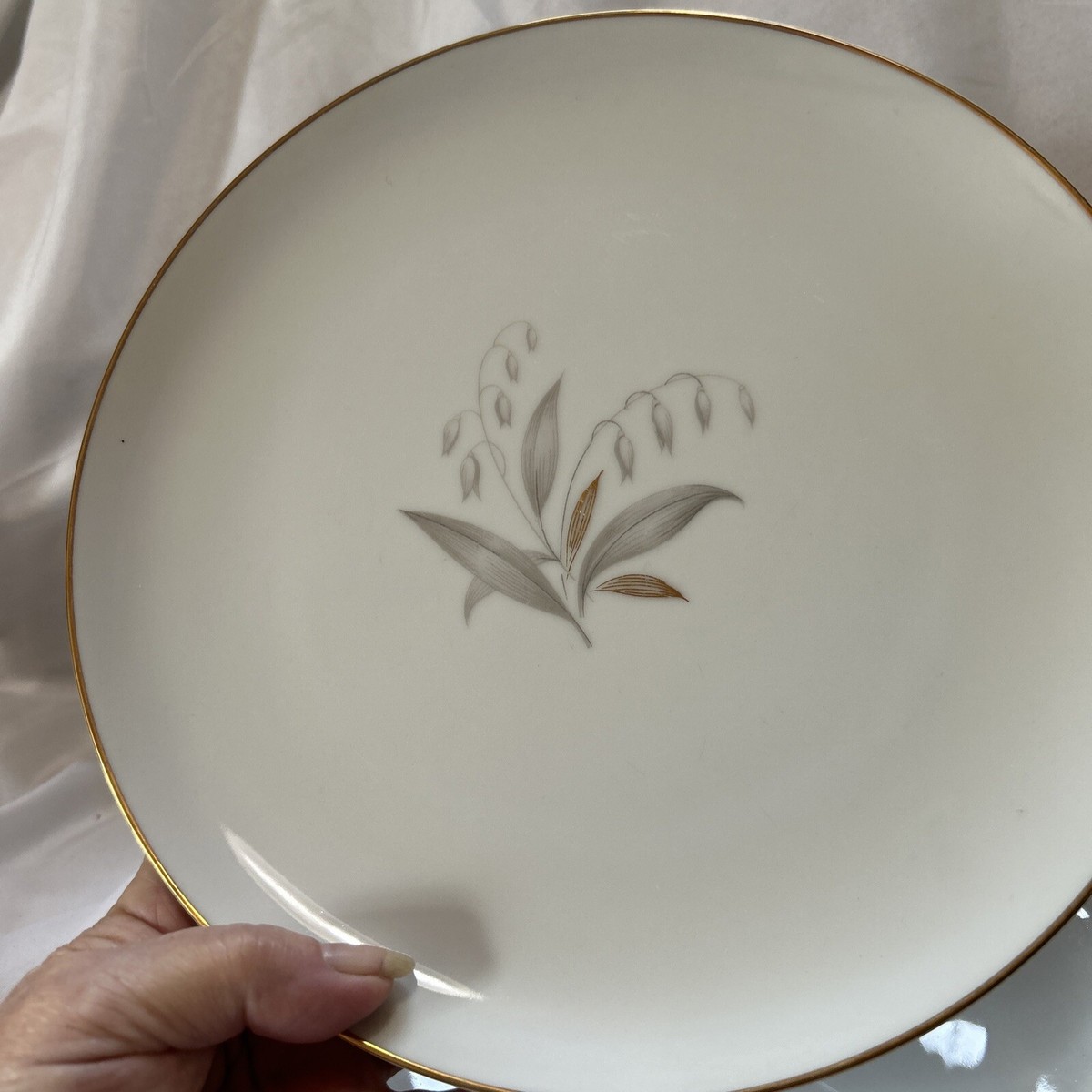 奥華子　ALL TIME BEST Vtg Kaysons Fine China Japan 1961 Golden Rhapsody Set Of 4