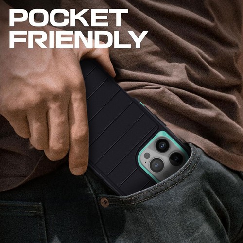 For iPhone 16 Pro Max/16 Plus/16 Pro Shockproof Rugged Hard Case Kickstand Cover - Picture 11 of 30