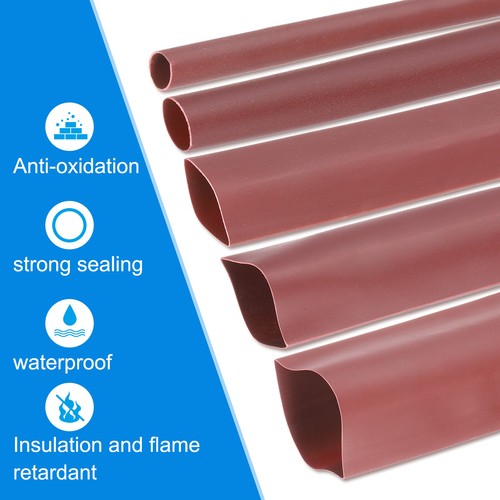 Heat Shrink Tubing, 3/16 Inch ID 249 ft Long 2:1 Ratio Brown - Picture 4 of 7