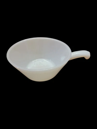 Anchor Hocking Fire King  Oven Proof Soup Bowl White Milk Glass Vtg Replacement