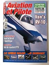AVIATION & PILOTE n°425 du 06/2009; Van's RV-10/ Guide salon du Bourget/ Bio