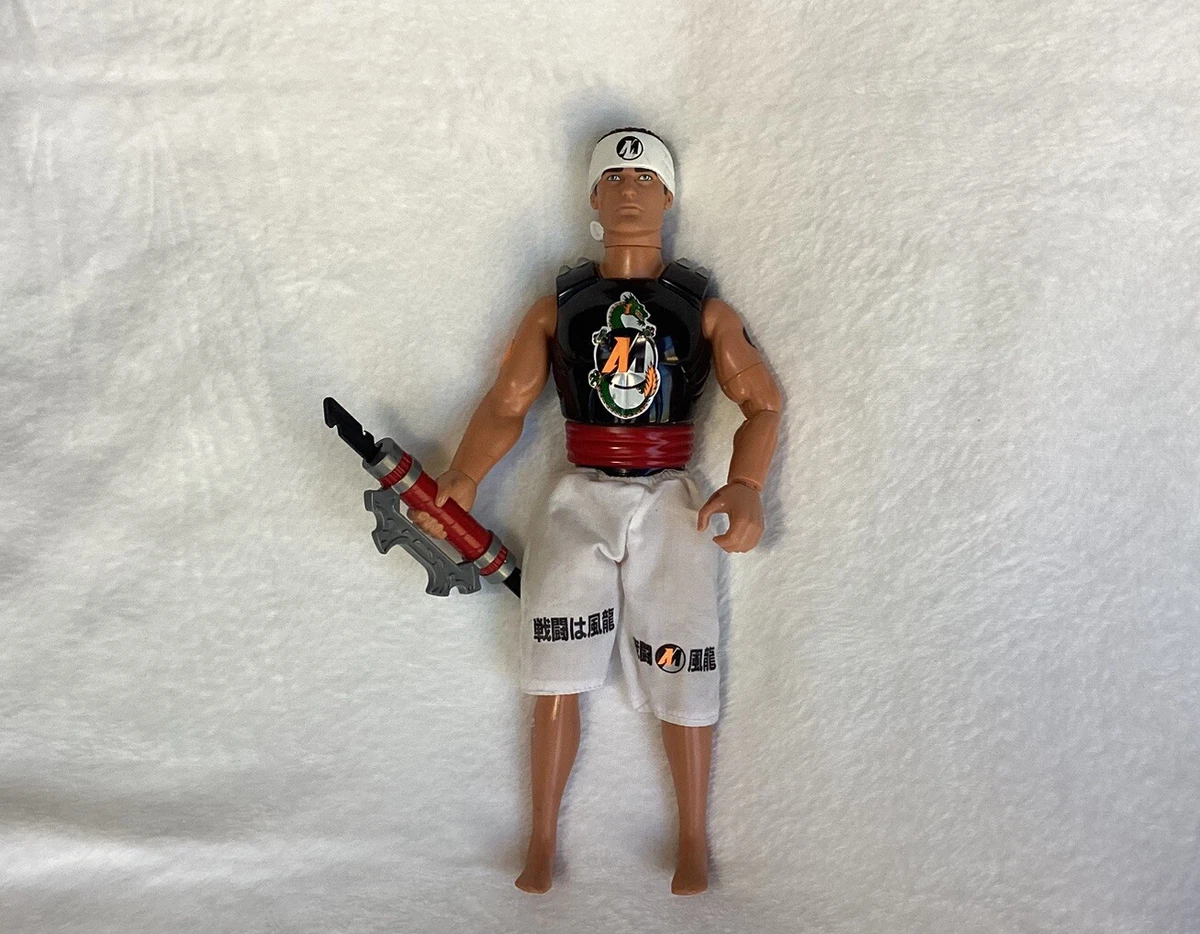 Figurine Action Man Avec Moto Super Bike - Vintage 1998 - Hasbro - Très Bon état