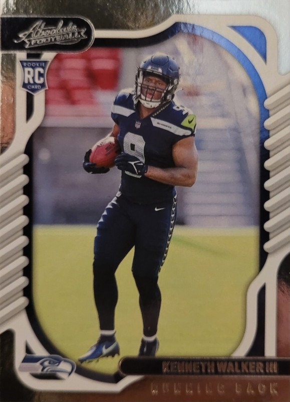 Kenneth Walker III Rookie Card Lot (7)  Blue Xtra 69/599- Seahawks/Chiefs/ MVP 