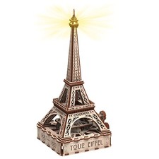 Eiffel Tower - 3D wooden mechanical constructor puzzles