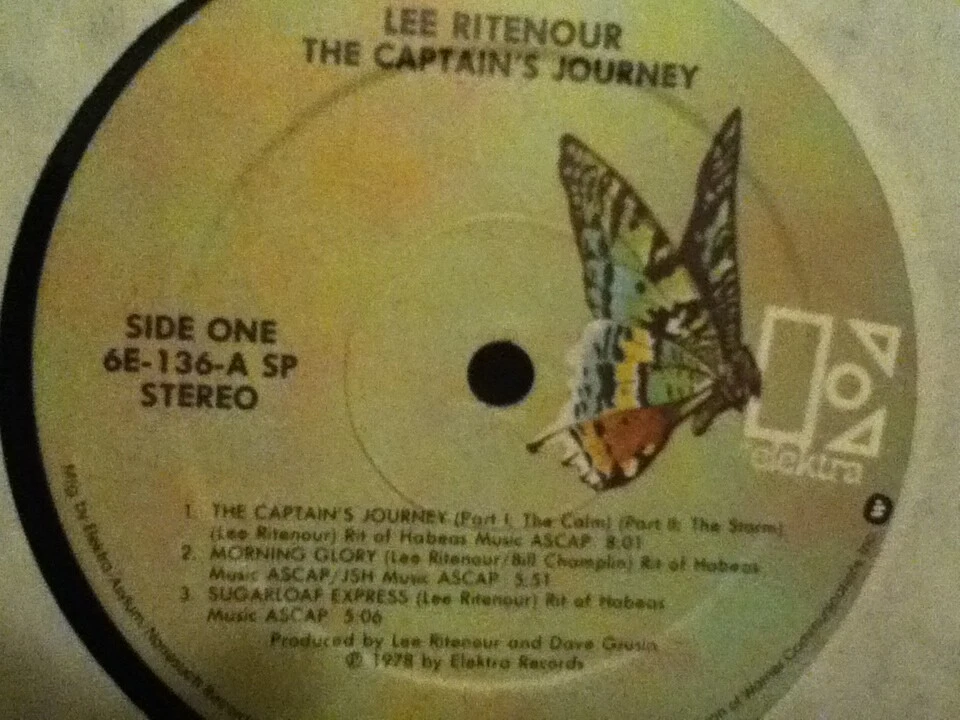 LEE  RITENOUR             LP      THE   CAPTAIN,S   JOURNEY   Foto 4 de 4