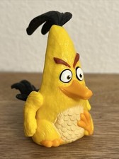 CHUCK YELLOW BIRD 3.5  ANGRY BIRDS MCDONALDS HAPPY MEAL PLASTIC TOY