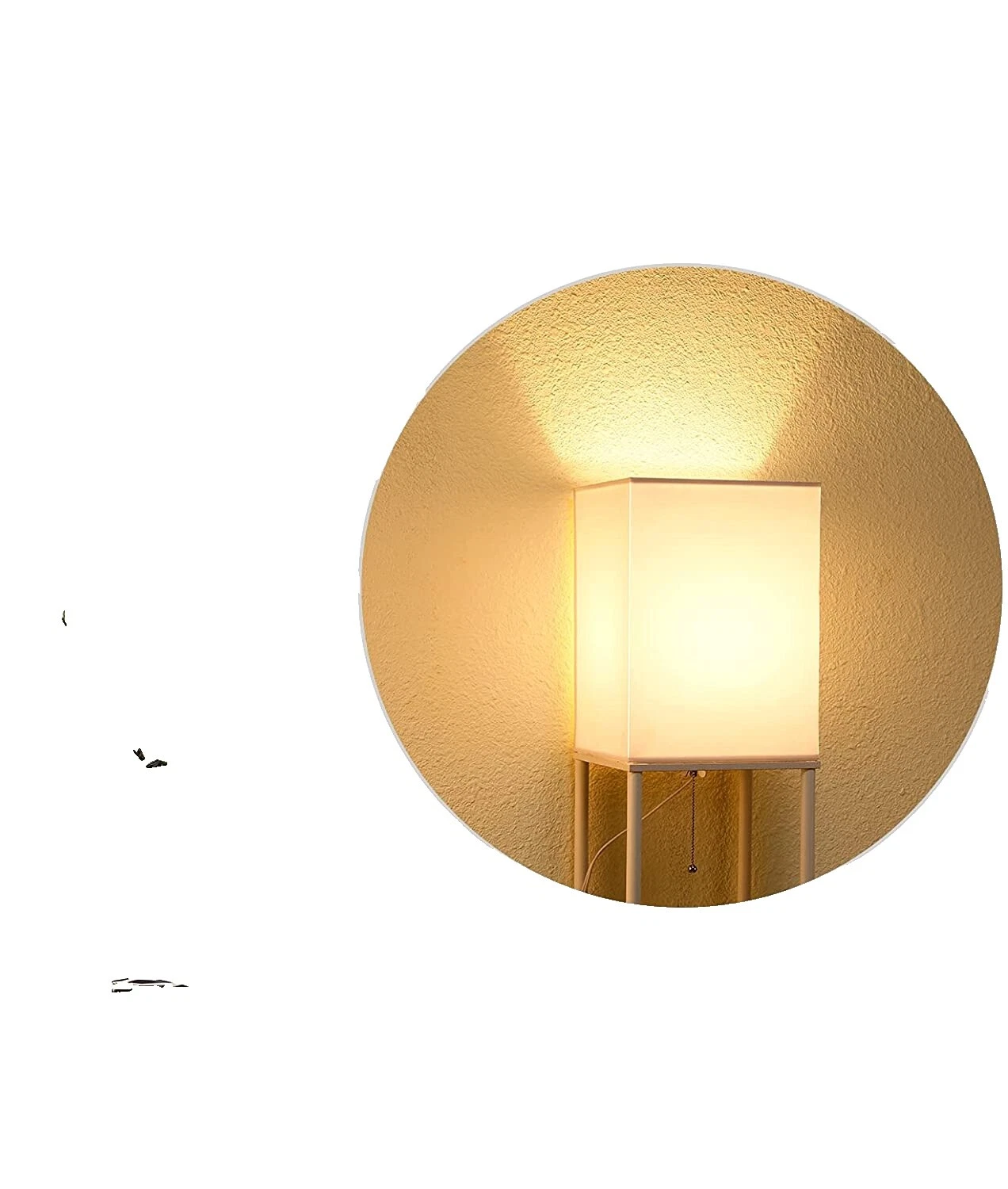 Living Room White Lamps