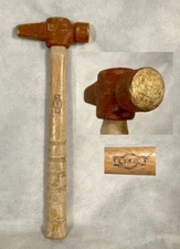 LIXIE Model B Red SILICON BRONZE Dual Purpose Head HAMMER Mallet SPARK PROOF