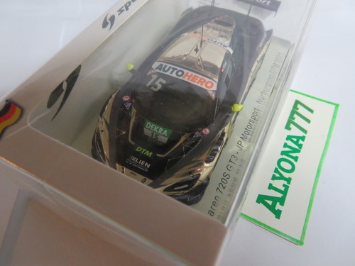 SPARK 1/43 McLaren 720S GT3 #15 2021 DTM NURBURGRING TEAM JP MOTOR Spark SG796 - Picture 5 of 13