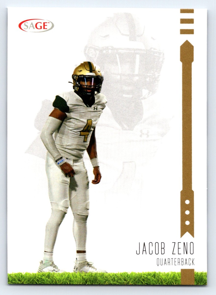 2025 Sage Low Series Football Jacob Zeno #36 Gold UAB Blazers