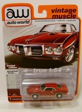 1969 '69 PONTIAC FIREBIRD RED V/B R2 VINTAGE MUSCLE AUTO WORLD 2023