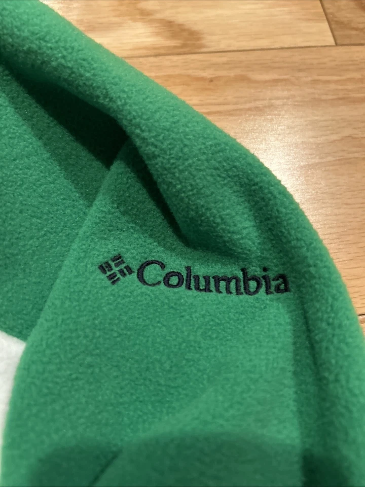 Columbia College Notre Dame Irish Lodge sudadera con capucha polar talla L 1/4 cremallera XM1771 NUEVA CON ETIQUETAS Foto 3 de 4