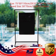 Poster Stand Black Metal Wedding Venue Decor Black Welcome Sign Arch Frame Shelf