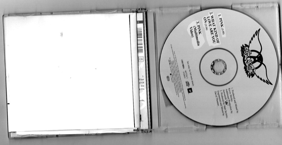 Aerosmith Pink UK CD single w/poster OOP | eBay