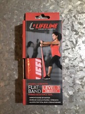 Lifeline Flat Band LEVEL 3 Medium Rubber Resistance Tool Stamina Strength Exer