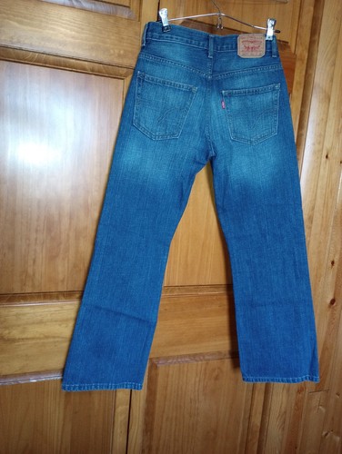 14 in boys size (or girls) Levis 527 Jeans Bootcut 27 x 27 All Cotton See Pics - Picture 10 of 24