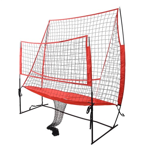 11 x 8 FT Volleyball Training Equipment Net Volleyball Practice Net Station New