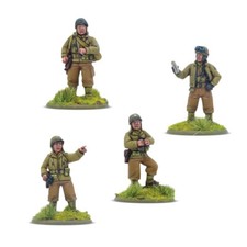 US Army platoon commanders Bolt Action Warlord