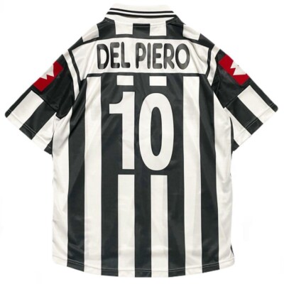 02/03ユベントス No.10 DEL PIERO 2002-03 Juventus Away Shirt Del Piero #10 (XXL)