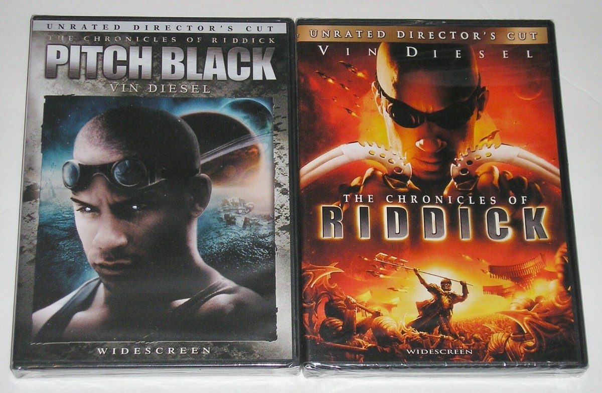 Sci-Fi Action DVD Lot - Pitch Black & The Chronicles of Riddick