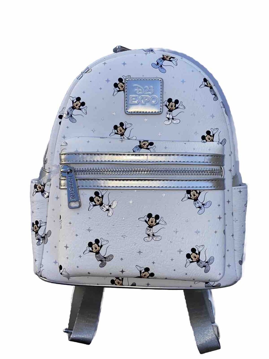 Loungefly Disney D23 Expo Exclusive White Mickey Mouse Mini