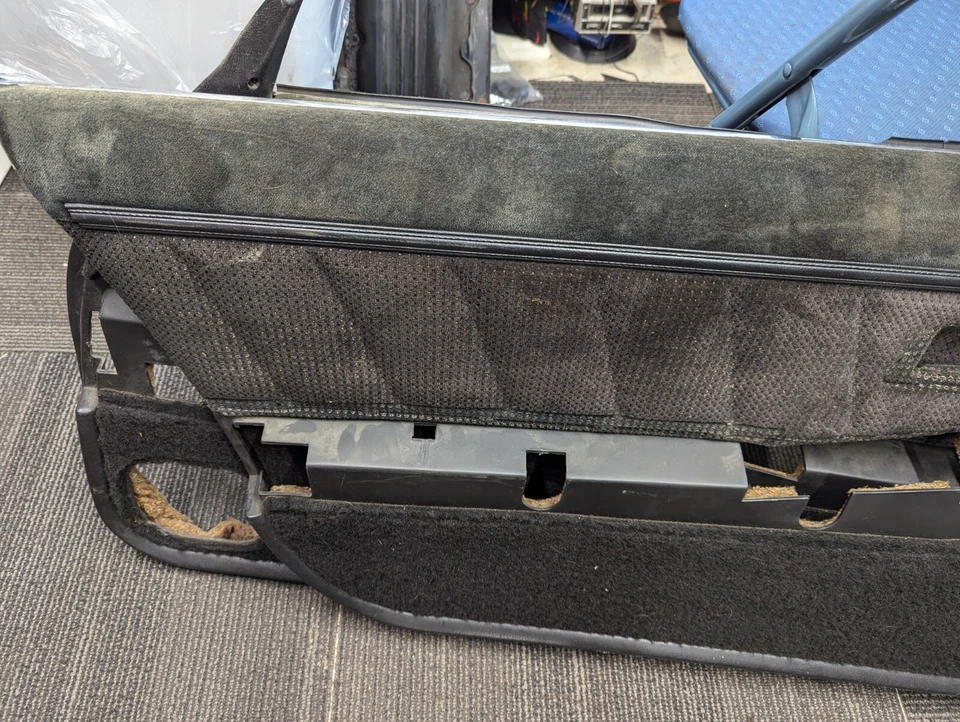 Dodge Daytona Turbo Z Chrysler Laser Black Door Panels - Image 2 of 4