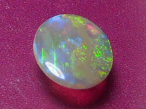 Gorgeous Sparking Colour Pattern Beautiful Solid Light Crystal Opal 1 carat. - Picture 9 of 12