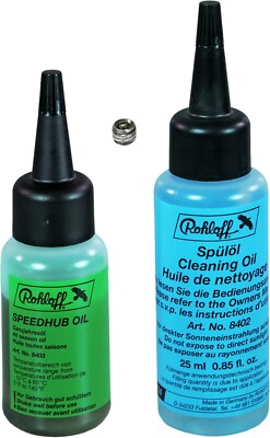 Rohloff Oil of SPEEDHUB Set Art.Nr. 8411 Spülöl  Ganzjahresöl  Ölablassschraube
