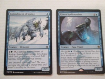 strong mtg cards 22 Strong MTG Green / Blue cards includes rares and multi colored cards!