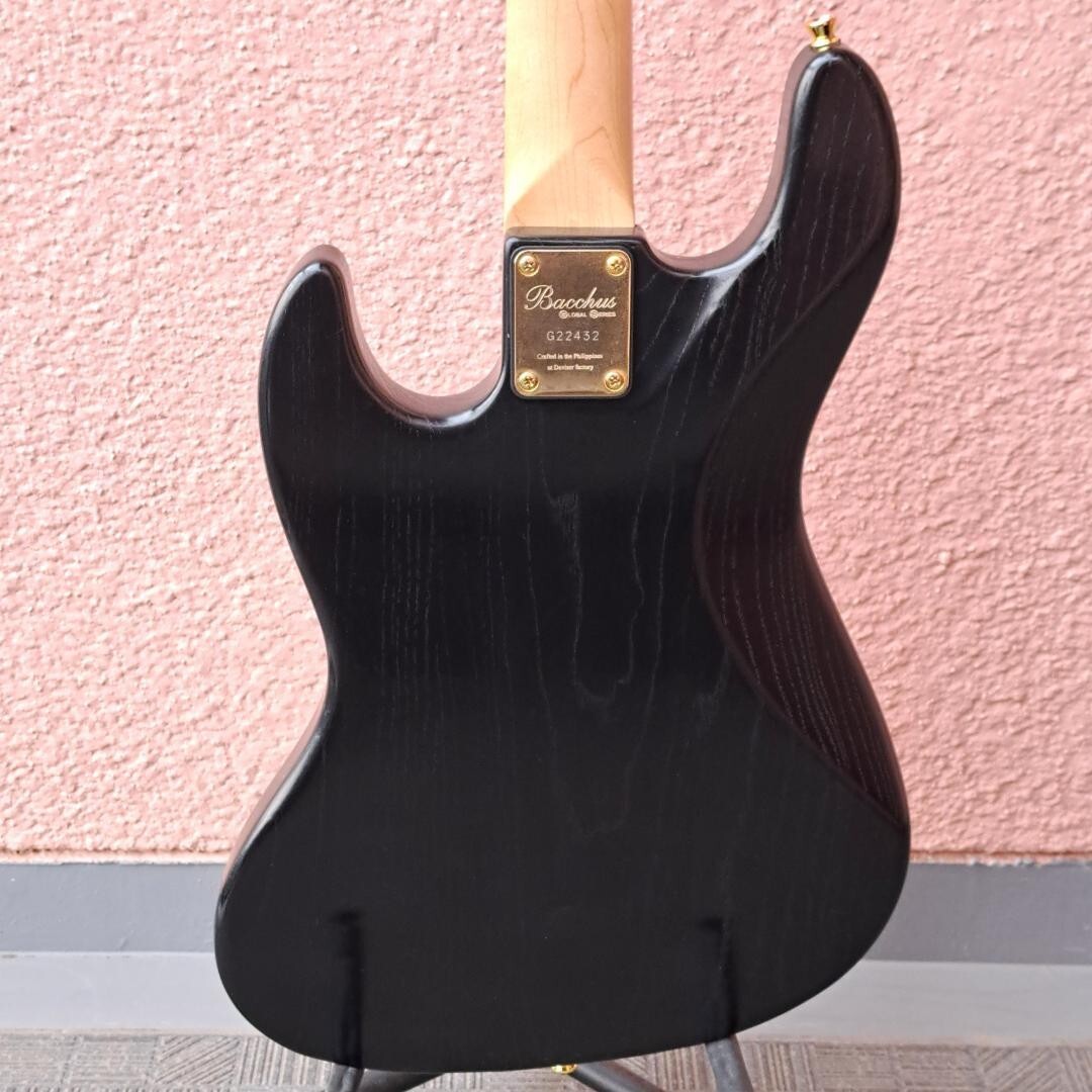 Bacchus WL-434 Ash Special Jazz Bass Electric Bass Guitar