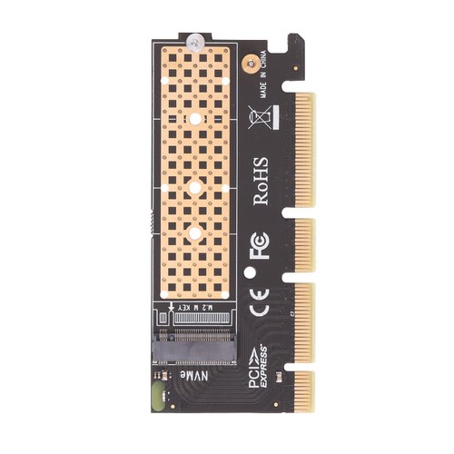 Desktop Computer NVME M.2 to PCI-E 16X Riser M-key M.2 PCIE X16 PC Adapter Card - Bild 8 von 12