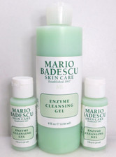 MARIO BADESCU SKIN CARE ENZYME CLEANSING GEL 8 OZ  1 OZ 2 - LOT OF 3