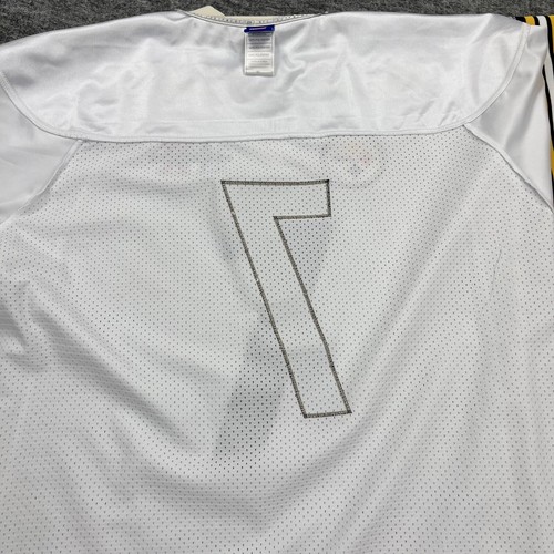 Ben Roethlisberger Pittsburgh Steelers Jersey Mens 52 White NFL Football Reebok - Picture 17 of 17