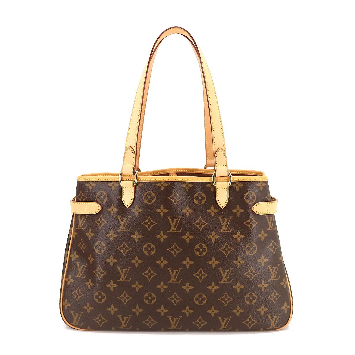 LOUIS VUITTON Monogram Batignolles Horizontal Tote Bag M51154 Brown 90192232