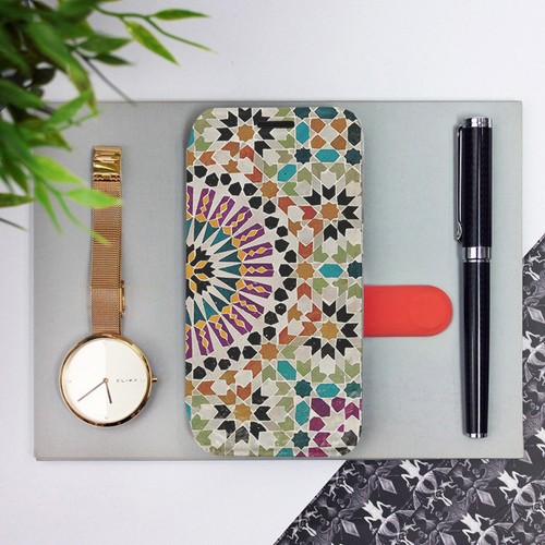 Mobiwear Book Style Handy Motiv Tasche Flip Case Hülle Cover für Sony Xperia XZ3 - Bild 117 von 124