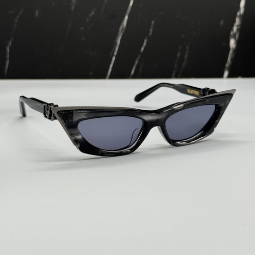 NEW V-GOLDCUT VLS-113B VALENTINO SUNGLASSES BLACK CAT EYE EYEWEAR VALENTINO - Picture 7 of 13
