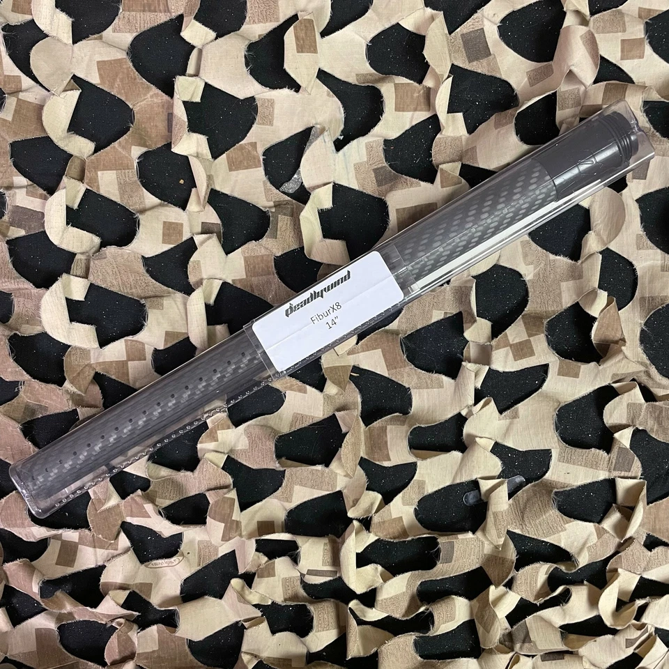 NEW Deadlywind Fibur-X8 Carbon Fiber Barrel (No Insert)-14in Total Length-Cocker
