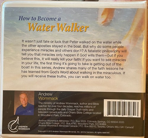 How to Become A Water Walker Lessons in Faith Andrew Wommack 2-DVD-Set - Bild 2 von 2
