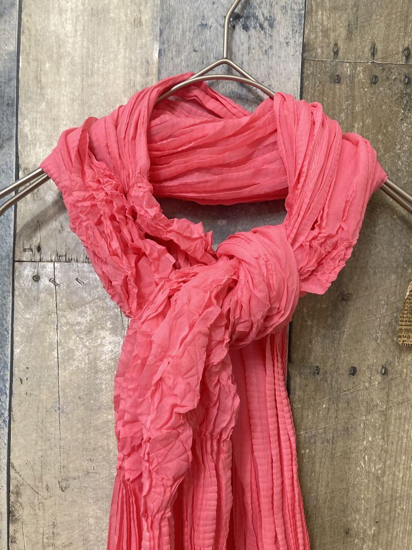 ISSEY MIYAKE Scarf pink Used | eBay