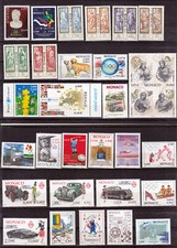 Monaco année complète 2230/2294 2000  poste BF 84,85NEUF**TB  faciale 70