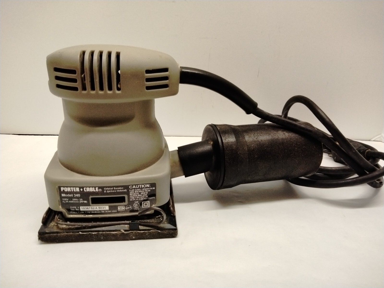 Porter Cable Palm Sander 340 Works 